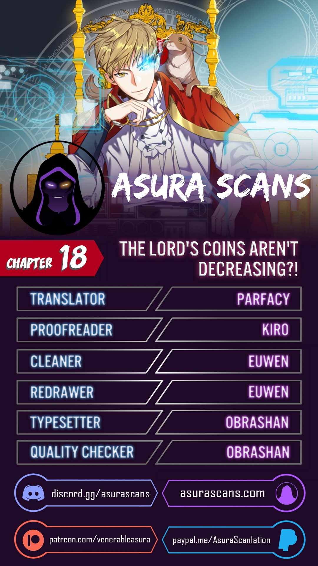 The Lord's Coins Aren't Decreasing?! Chapter 18 1